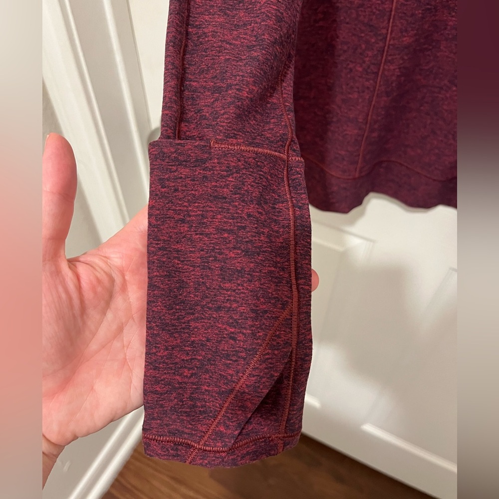Lululemon Cypress Kiss Long Sleeve Heathered
Star Ruby/Black 4 - Picture 7 of 8